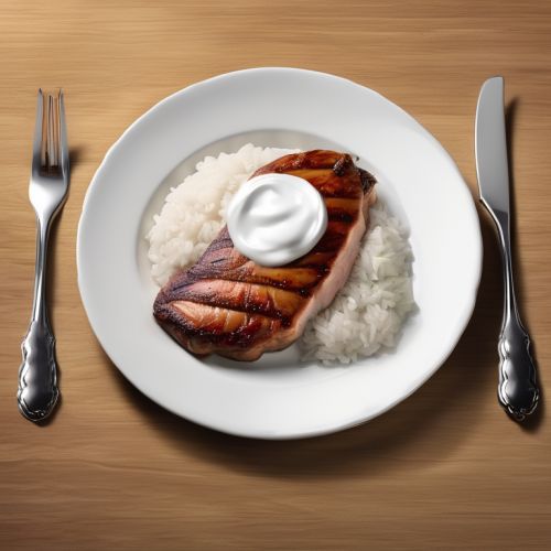 Turkey Steak with Rice
