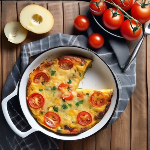 Potato and Tomato Frittata