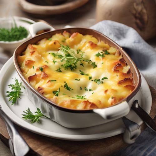 Potato Herb Cheese Bake
