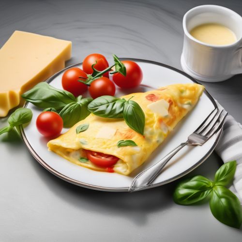Omelette with Tomato and Cheese