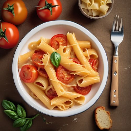 Cheesy Tomato Pasta