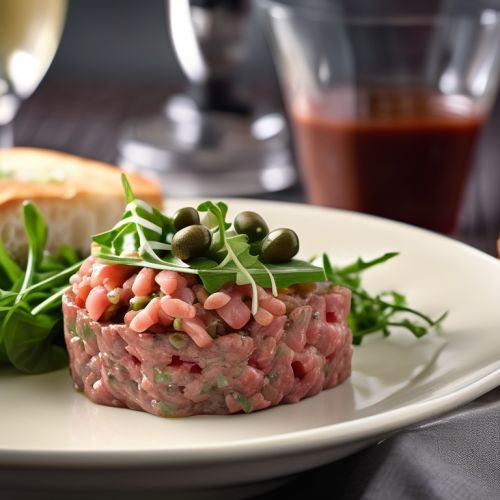Beef Tartare with Garlic