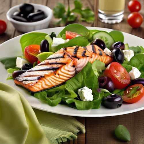 Salad with Salmon