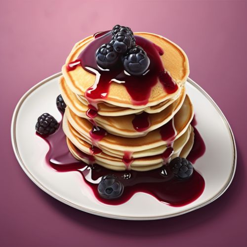 Pancakes with Delicious Topping