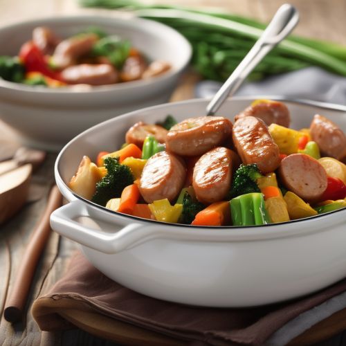 Chicken Sausage and Vegetable Stir-Fry