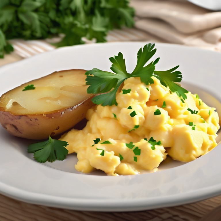 Potatoes with Eggs