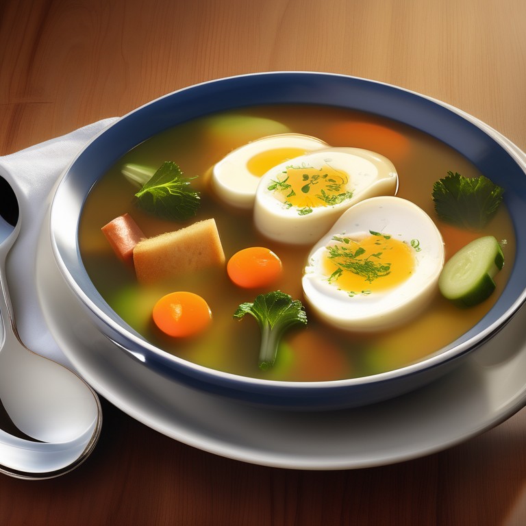 Egg and Vegetable Soup