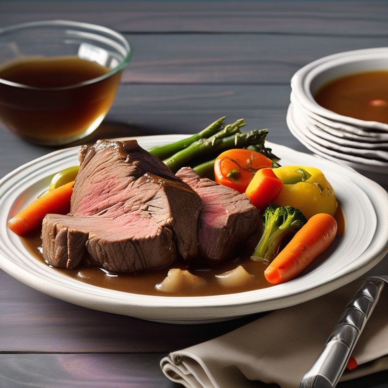 Low Carb Pot Roast in a Pressure Cooker