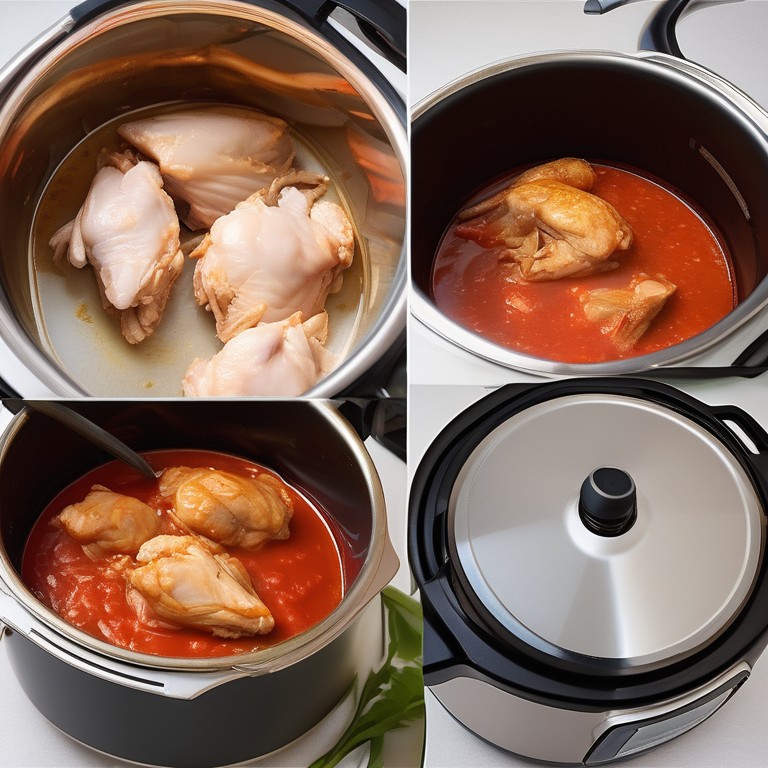Low Carb Chicken in a Pressure Cooker