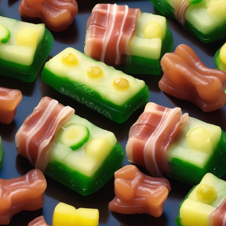 Bacon-Cucumber-Pineapple Candies