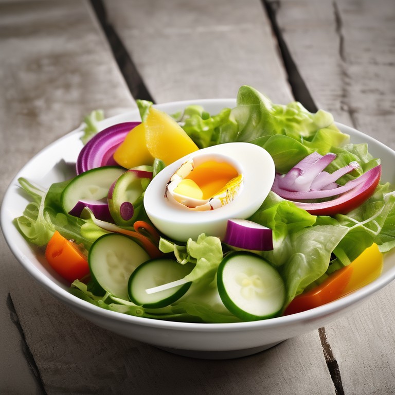 Vegetable and Egg Salad