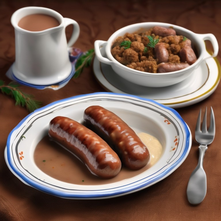 Cocoa Coffee Turkey Sausages