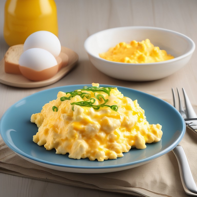 Cheese and Eggs Scramble