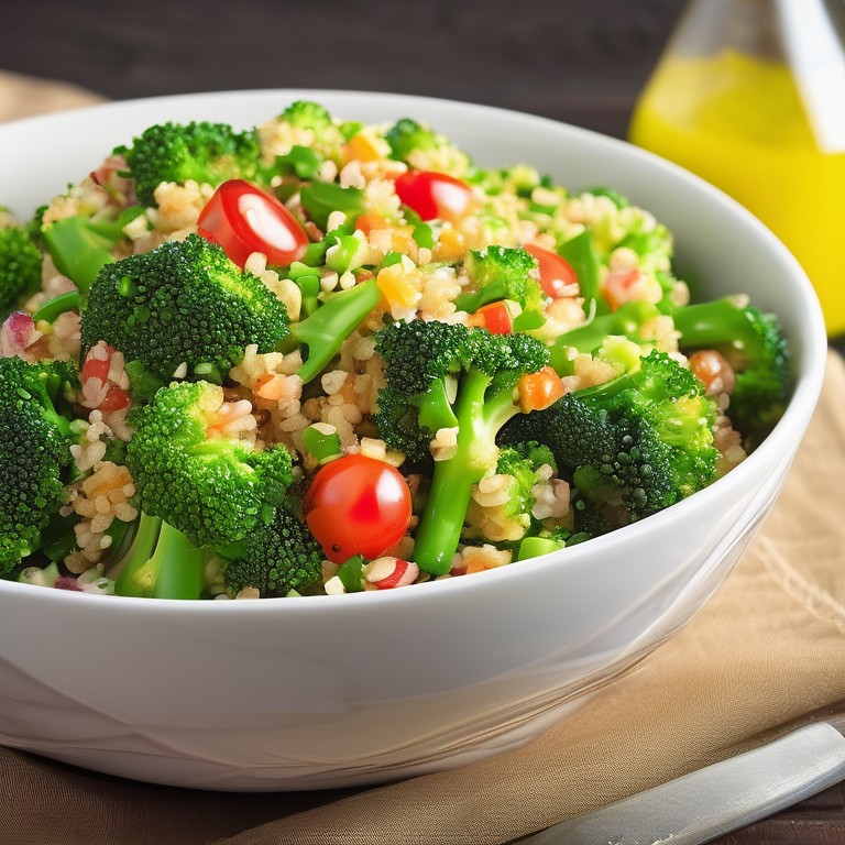 Bulgur Broccoli Salad