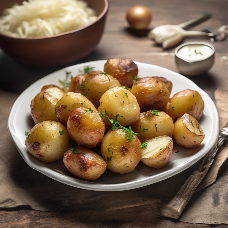 Garlic Roasted Potatoes