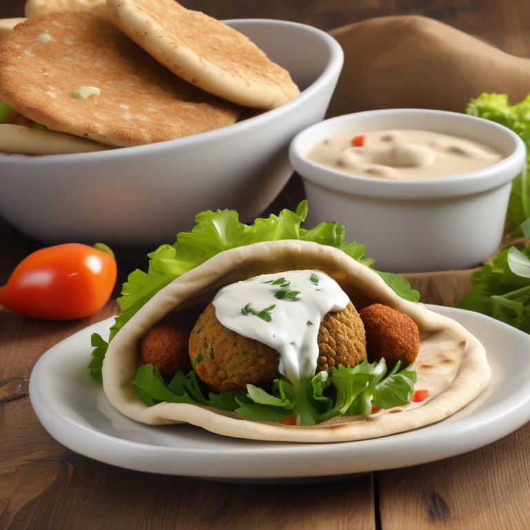 Falafel from Chickpeas