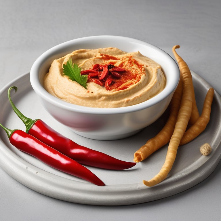Spicy Chile Red Hummus