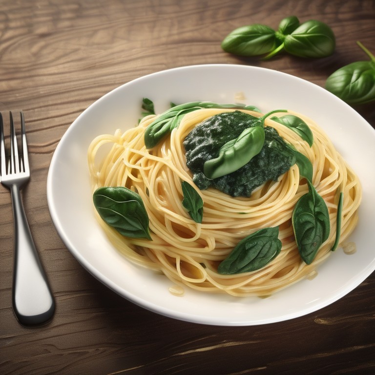 Spaghetti and Spinach