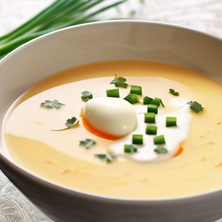 Kartoffel-Möhren-Suppe mit Knoblauch und Zwiebeln - Mr. Cook