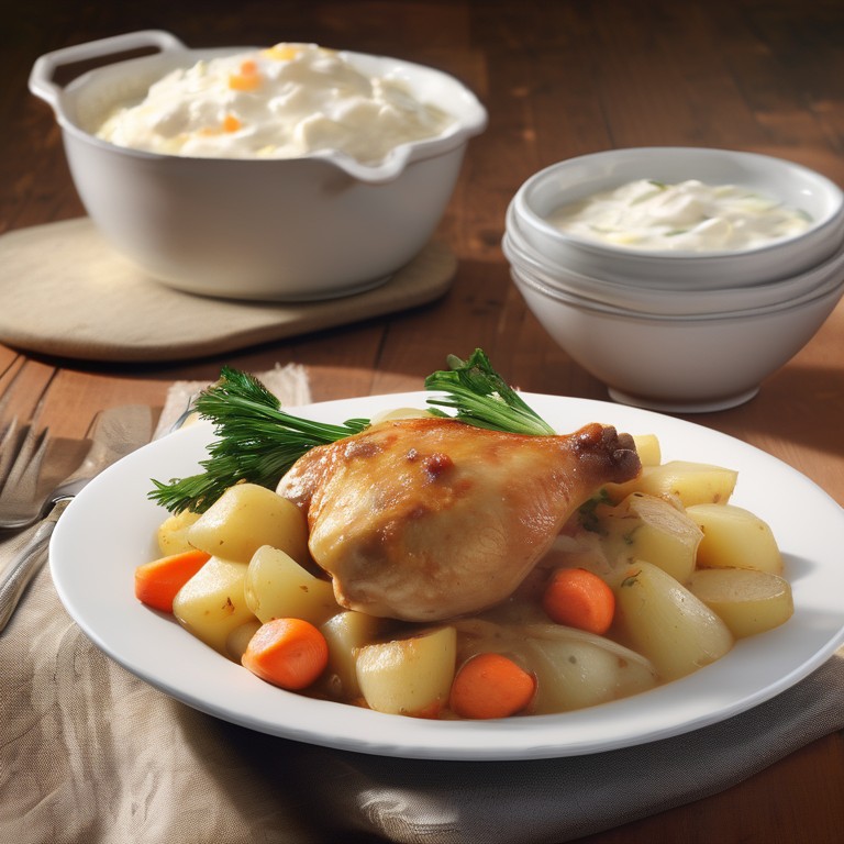 Chicken Thighs with Potatoes