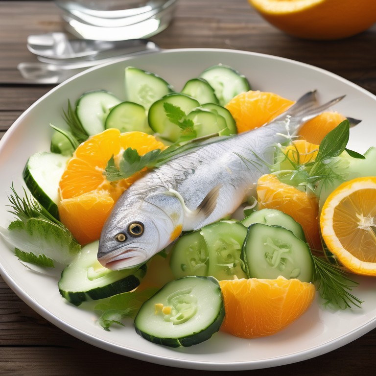 Fish and Citrus Salad