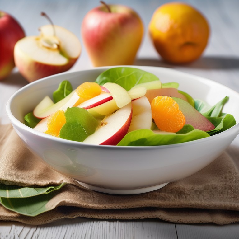 Apple and Mandarin Salad
