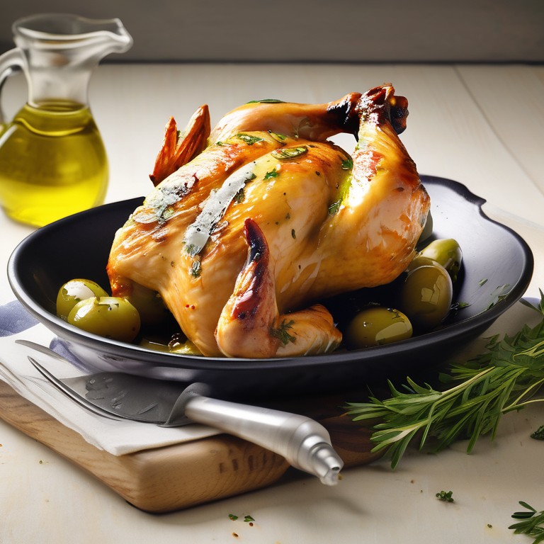 Marinated Chicken with Olive Oil