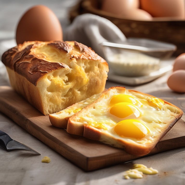Cheesy Egg Bread