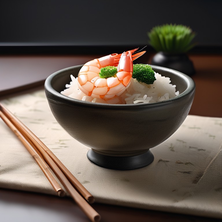 Shrimp Sesame Rice