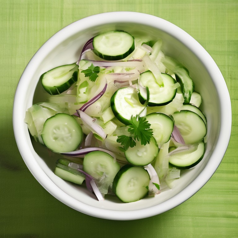 Cucumber and Onion Potato Salad