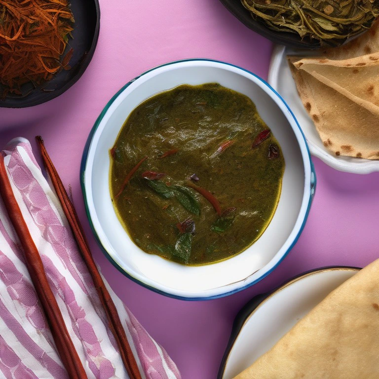 Gongura Chatni with Onion