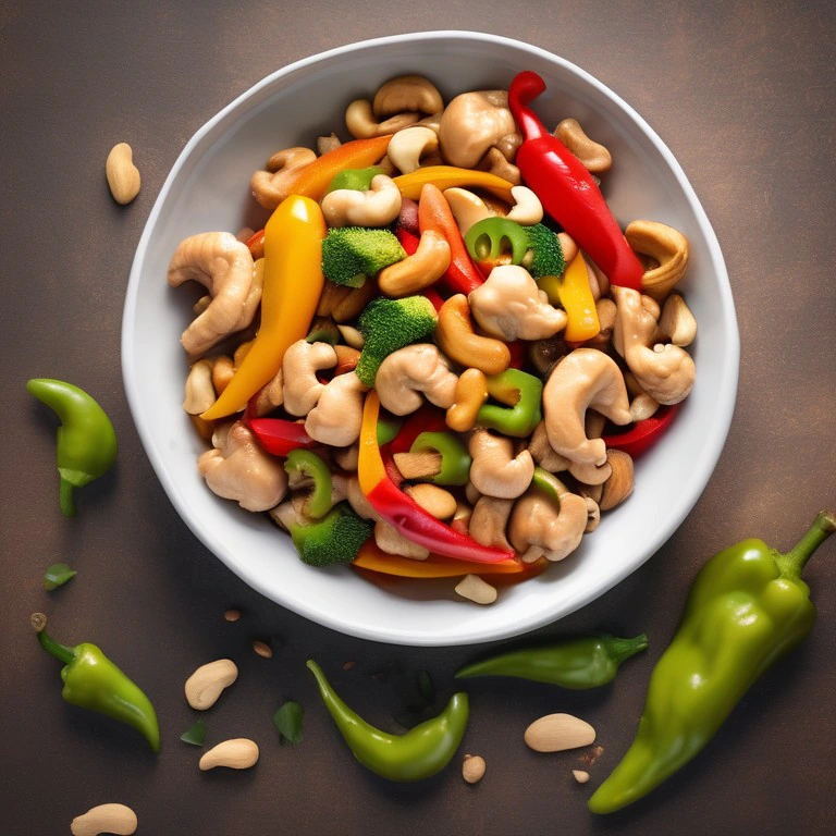 Spicy Cashew Stir-Fry