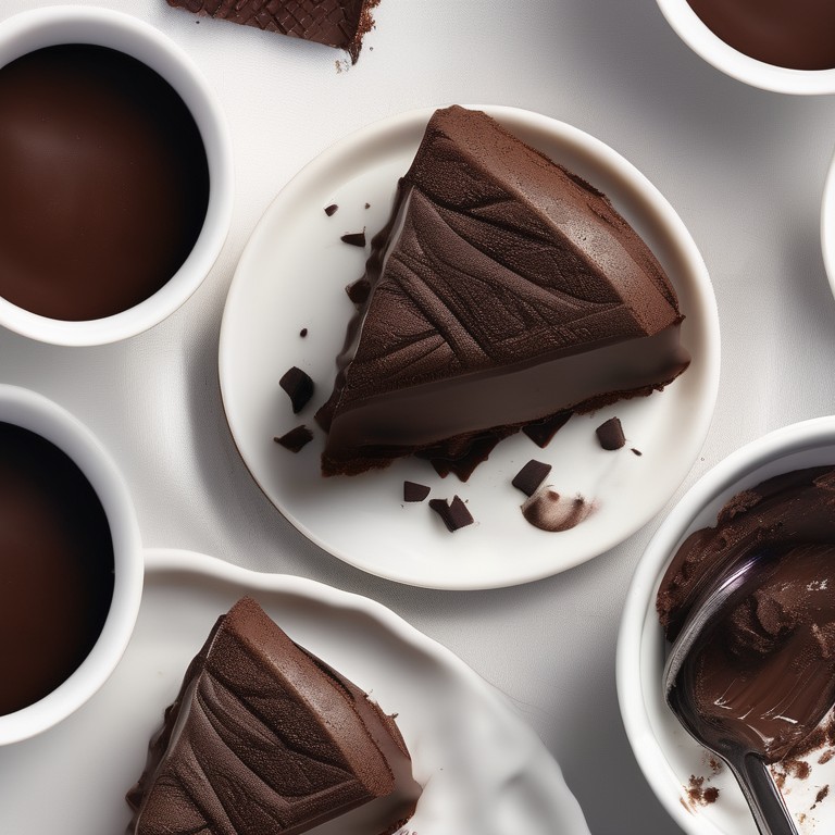 Dessert au Chocolat Noir