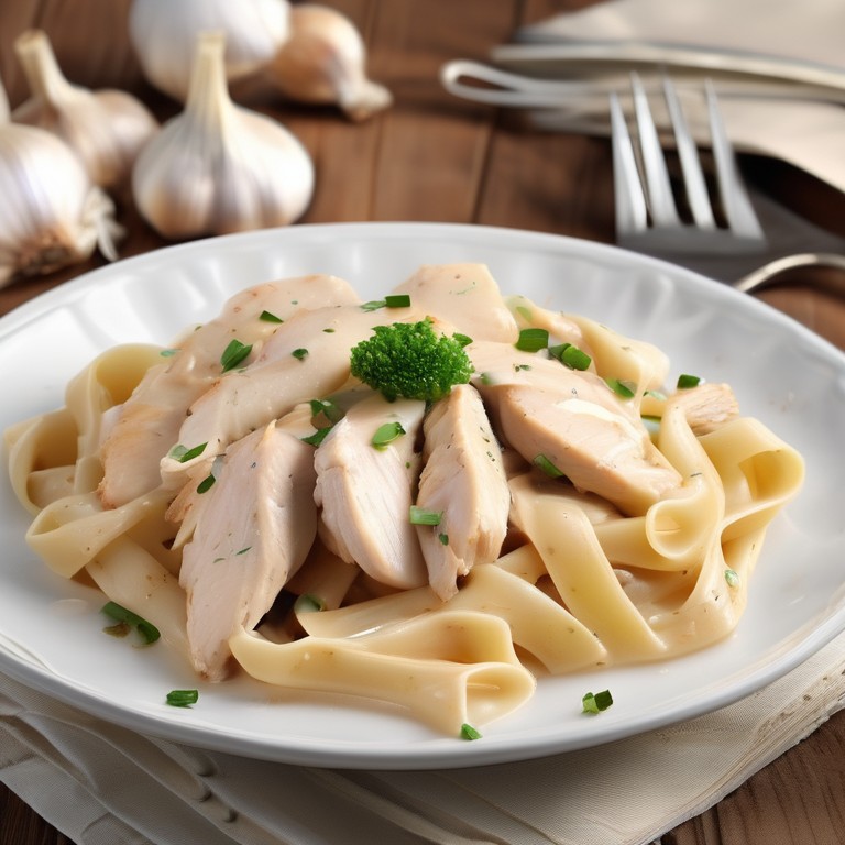 Garlic Chicken Pasta