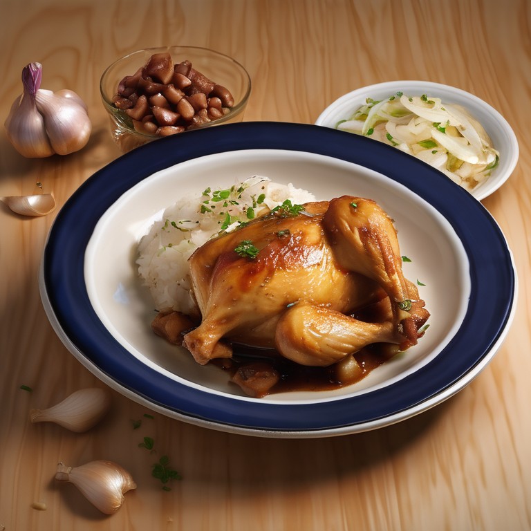 Chicken with Garlic and Onion