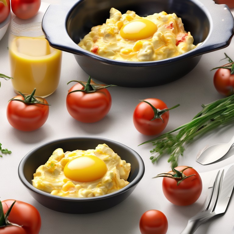 Scrambled Eggs with Tomatoes
