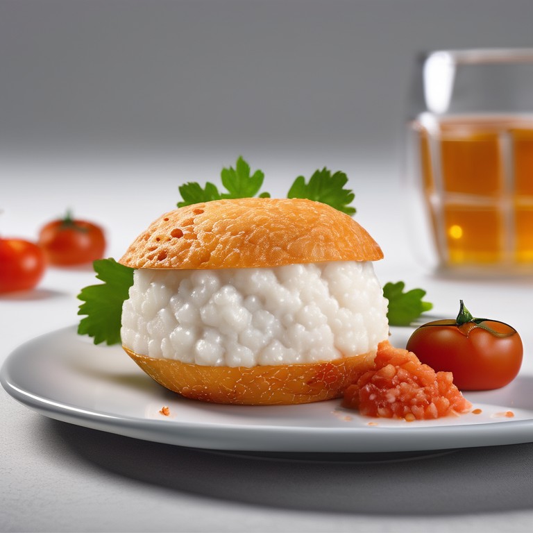 Tapioca de Frango com Queijo