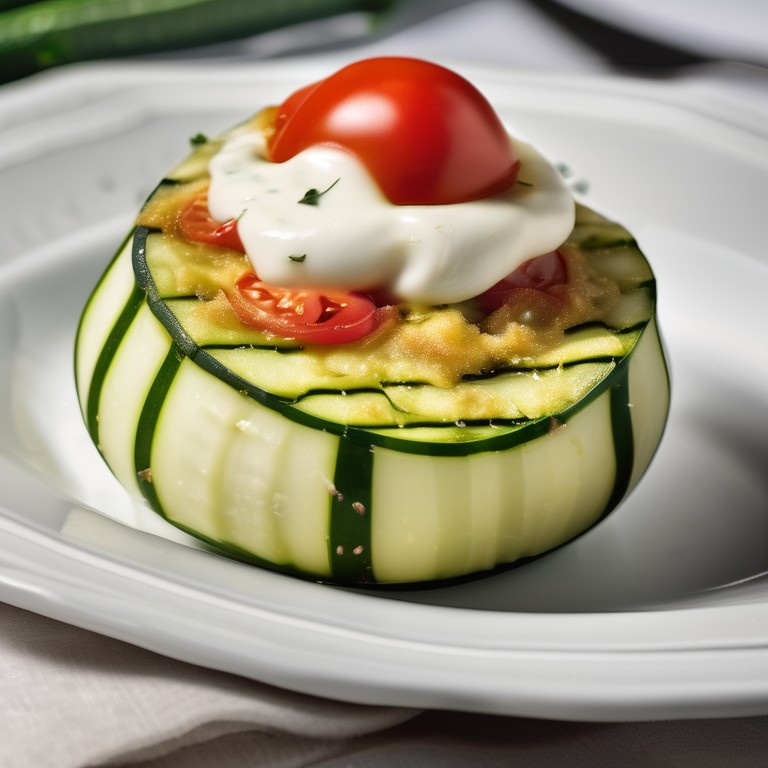 Zucchini-Tomaten Auflauf