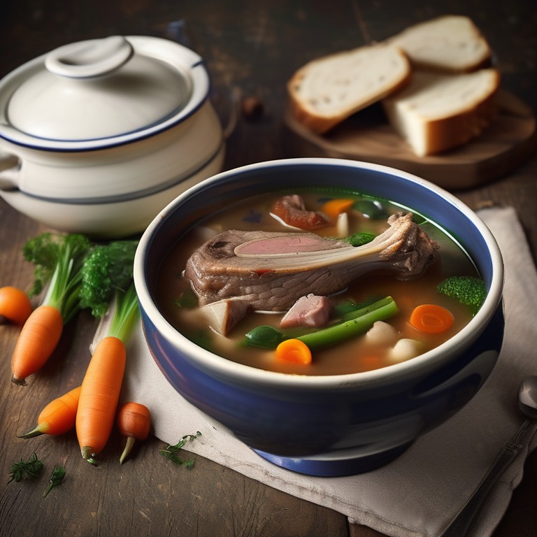 Lamb Shank Soup