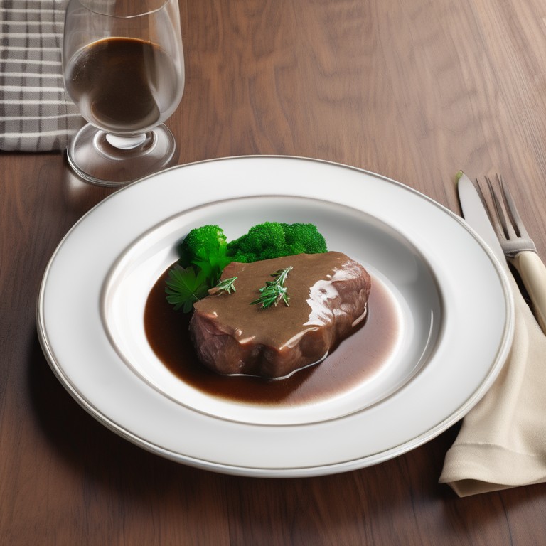 Beef Liver in Walnut Sauce