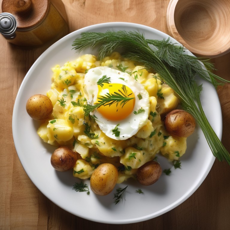 Scrambled Eggs with Potatoes