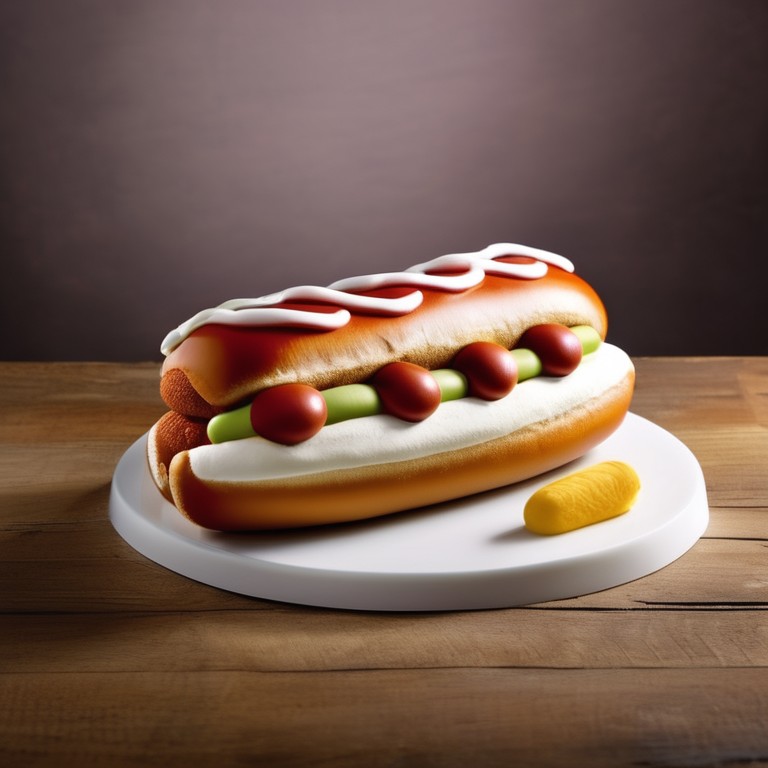 Hot dog cake best sale