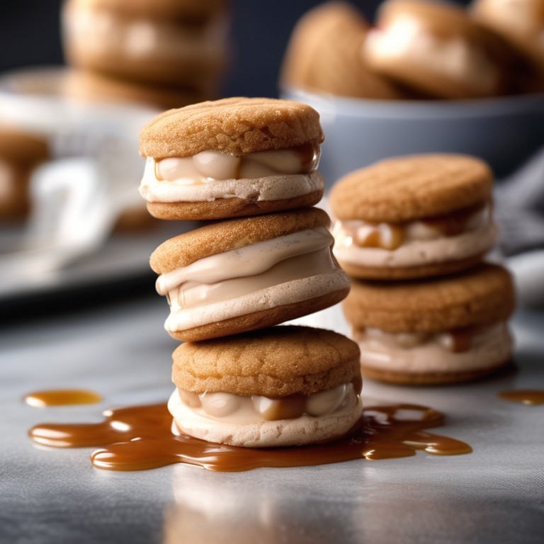 Snickerdoodle Ice Cream Sandwich Minis