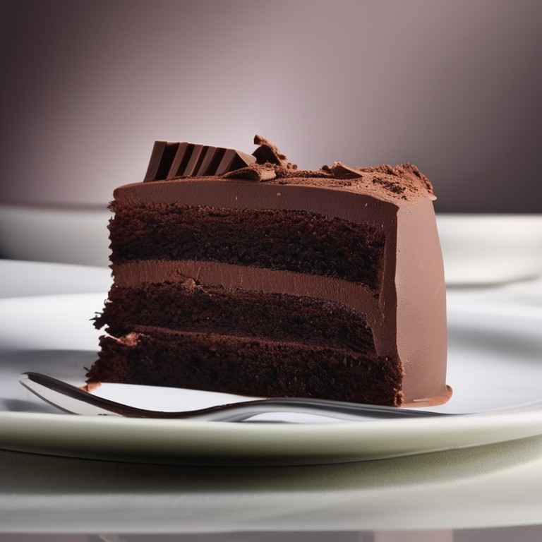 Exquisite Chocolate Truffle Cake
