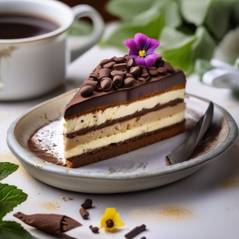 Tiramisu Layer Cake with Coffee-Soaked Ladyfingers