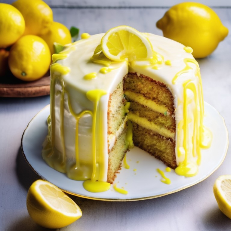 Beyonc\u00e9\u2019s Lemonade Themed Cake