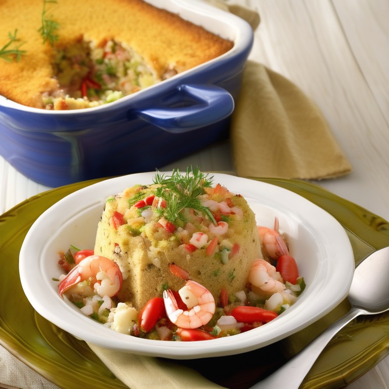 Seafood Cornbread Dressing
