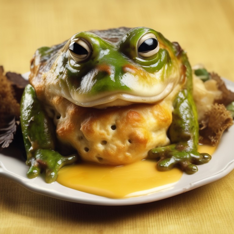 Cheese-Stuffed Frog Bread