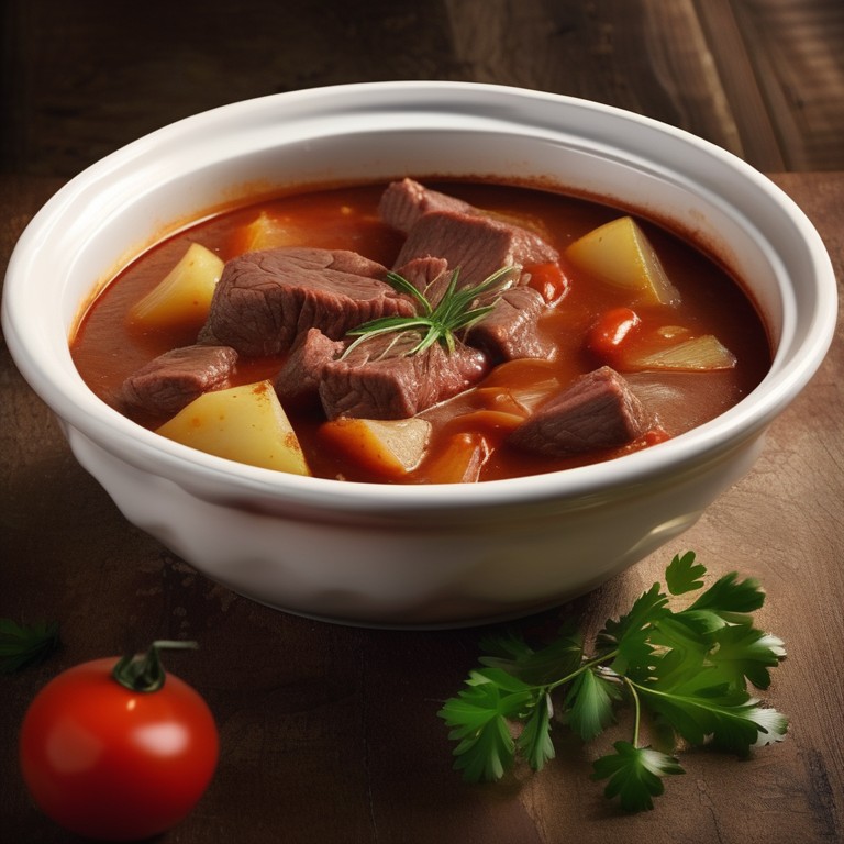 Говядина с картошкой (Beef with Potatoes)