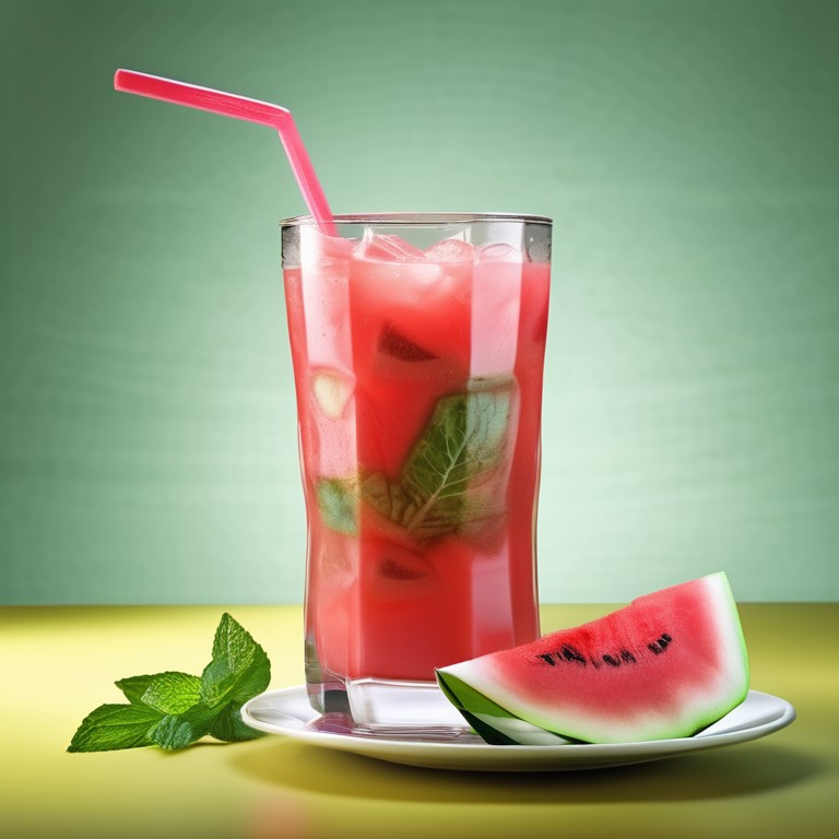 Energy-Boosting Watermelon Sparkler